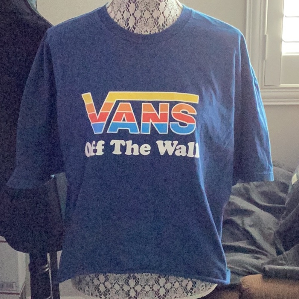 EUC Vans crop tee